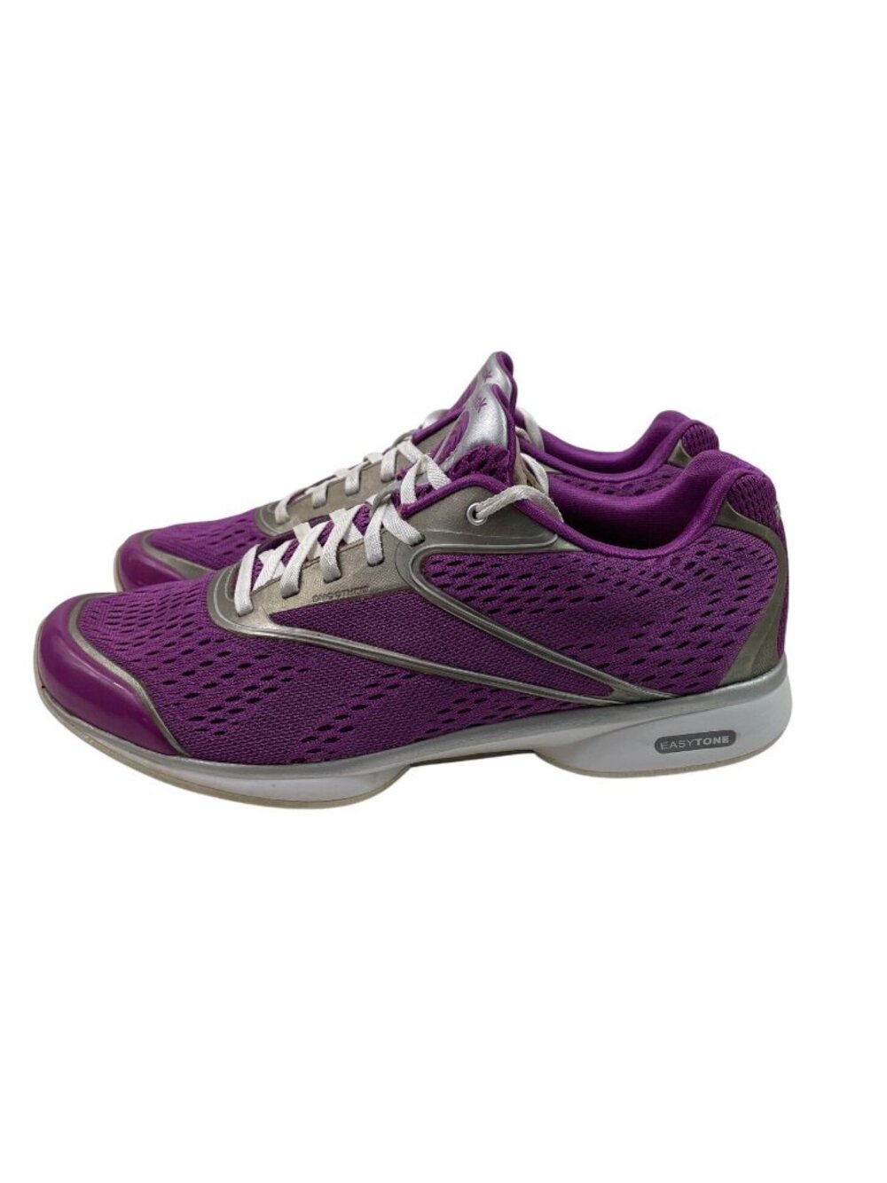Reebok EasyTone SmoothFit 059503 Walking Shoes Purple & Gray Womens Size 10